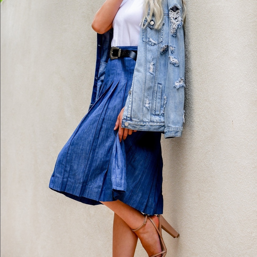 THE MADDIE MIDI SKIRT